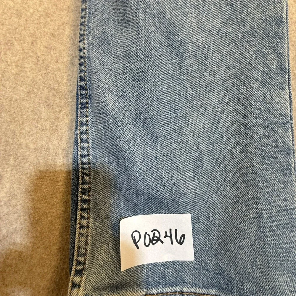 Levis 513 Slim Straight Jeans Mens W30 L30 Medium‎ Wash Blue Denim Pants